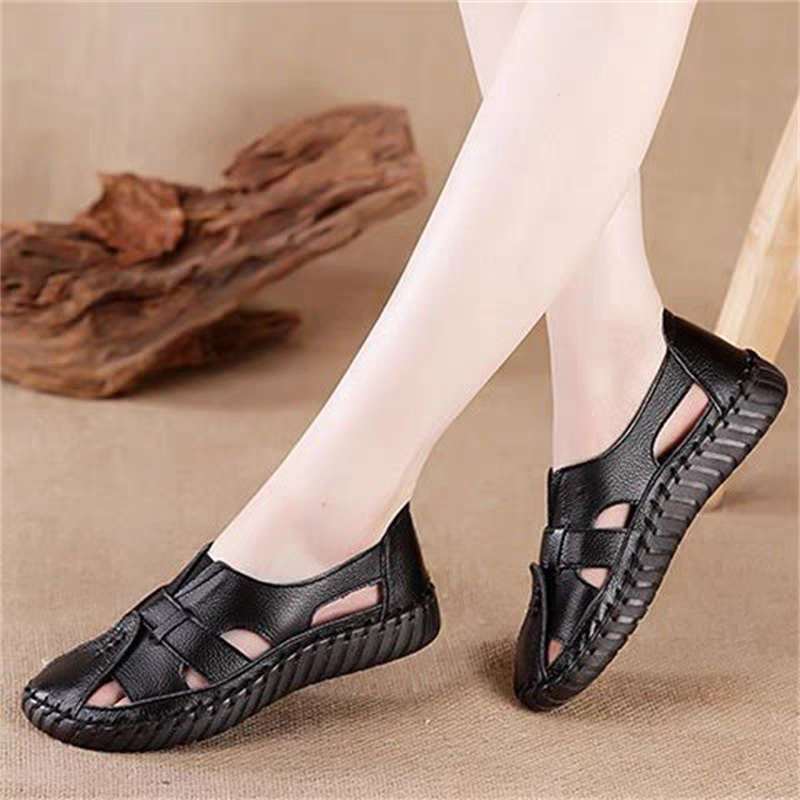 New Half-Slippers Mother Sandals Women's Soft-Soled Hole