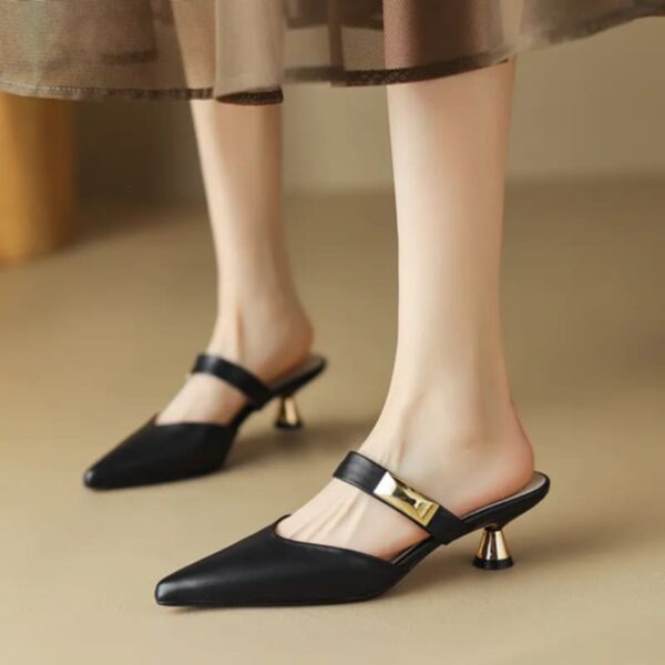 Fashionable Half-Pointed Heel For Women
