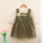 Girls Dress Long Sleeve Spring And Autumn