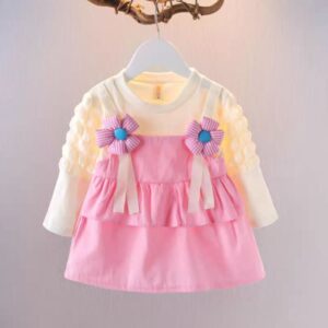 Girls Dress Long Sleeve Spring And Autumn