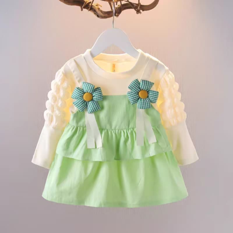 Girls Dress Long Sleeve Spring And Autumn - Image 2